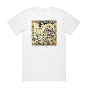 Angantyr Forvist Album Cover T-Shirt White Angantyr Forvist Album Cover T-Shirt White
