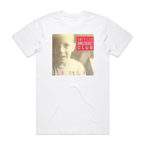 American Music Club Engine Album Cover T-Shirt White American Music Club Engine Album Cover T-Shirt White