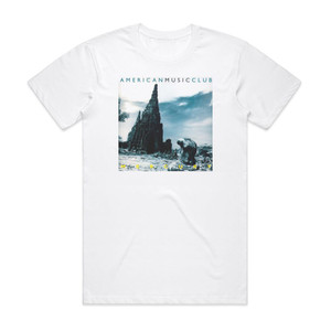 American Music Club Mercury Album Cover T-Shirt White American Music Club Mercury Album Cover T-Shirt White