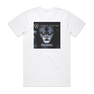 Arch Enemy Stigmata 1 Album Cover T-Shirt White Arch Enemy Stigmata 1 Album Cover T-Shirt White