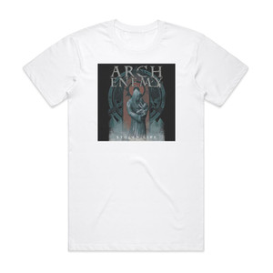 Arch Enemy Stolen Life Album Cover T-Shirt White Arch Enemy Stolen Life Album Cover T-Shirt White