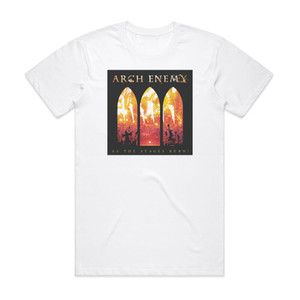 Arch Enemy As The Stages Burn Album Cover T-Shirt White Arch Enemy As The Stages Burn Album Cover T-Shirt White