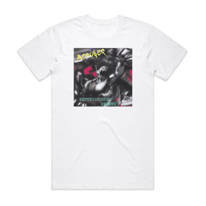 Accuser Experimental Errors Album Cover T-Shirt White Accuser Experimental Errors Album Cover T-Shirt White