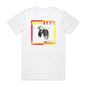 AAAMYYY Maborosi Weekend Album Cover T-Shirt White AAAMYYY Maborosi Weekend Album Cover T-Shirt White