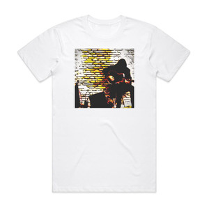 Andrey Avkhimovich Lone Guitar Player Album Cover T-Shirt White Andrey Avkhimovich Lone Guitar Player Album Cover T-Shirt White