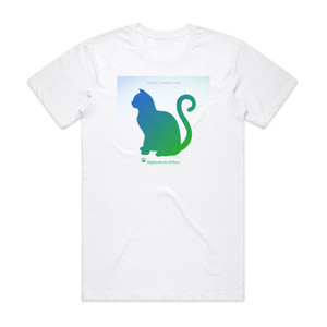 Andrey Avkhimovich Nightcats In A Row Album Cover T-Shirt White