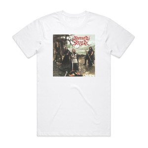 Adorned Brood Wigand Album Cover T-Shirt White Adorned Brood Wigand Album Cover T-Shirt White
