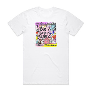 Afrojack Dirty Sexy Money Album Cover T-Shirt White Afrojack Dirty Sexy Money Album Cover T-Shirt White