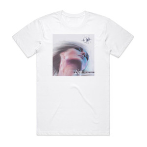 Anna Oxa Live Album Cover T-Shirt White Anna Oxa Live Album Cover T-Shirt White