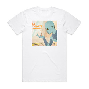 Alain Goraguer La Plante Sauvage Album Cover T-Shirt White Alain Goraguer La Plante Sauvage Album Cover T-Shirt White