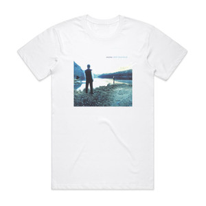 Anuna Deep Dead Blue Album Cover T-Shirt White Anuna Deep Dead Blue Album Cover T-Shirt White