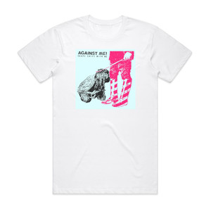 Against Me Shape Shift With Me Album Cover T-Shirt White Against Me Shape Shift With Me Album Cover T-Shirt White