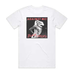 Against Me Black Crosses Album Cover T-Shirt White Against Me Black Crosses Album Cover T-Shirt White