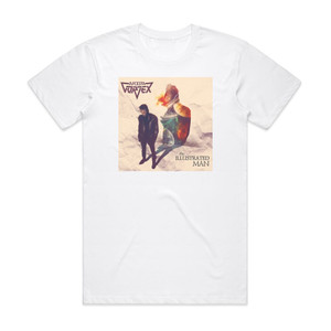 Arida Vortex The Illustrated Man Album Cover T-Shirt White Arida Vortex The Illustrated Man Album Cover T-Shirt White