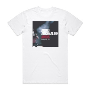 Audio Adrenaline Adios The Greatest Hits Album Cover T-Shirt White Audio Adrenaline Adios The Greatest Hits Album Cover T-Shirt White