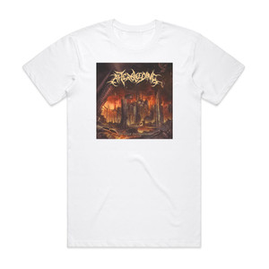 Afterbleeding Paths Of Decimation Album Cover T-Shirt White Afterbleeding Paths Of Decimation Album Cover T-Shirt White