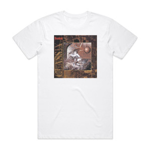 Atlain Living In The Dark 1 Album Cover T-Shirt White Atlain Living In The Dark 1 Album Cover T-Shirt White