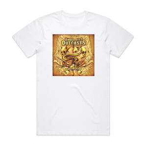 Angel City Outcasts Deadrose Junction Album Cover T-Shirt White