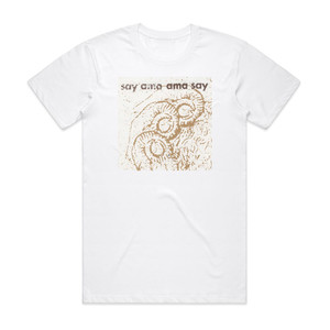 Ama Say Say Ama Album Cover T-Shirt White Ama Say Say Ama Album Cover T-Shirt White