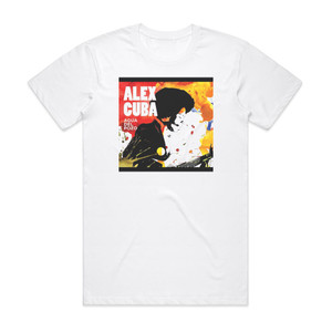 Alex Cuba Agua Del Pozo Album Cover T-Shirt White