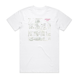 Alexisonfire Math Sheet Demos Album Cover T-Shirt White