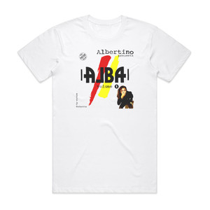 Albertino Alba Volume 1 Album Cover T-Shirt White Albertino Alba Volume 1 Album Cover T-Shirt White