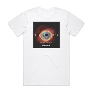Alan Silvestri Cosmos A Spacetime Odyssey Volume 4 Album Cover T-Shirt White Alan Silvestri Cosmos A Spacetime Odyssey Volume 4 Album Cover T-Shirt White