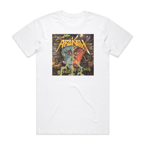 Arakain Schizofrenie Album Cover T-Shirt White Arakain Schizofrenie Album Cover T-Shirt White
