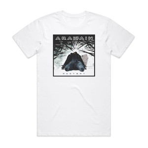 Arakain Restart Album Cover T-Shirt White Arakain Restart Album Cover T-Shirt White