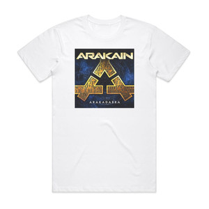 Arakain Arakadabra Album Cover T-Shirt White Arakain Arakadabra Album Cover T-Shirt White