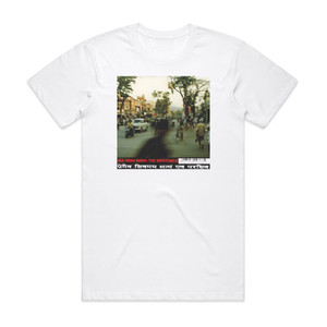 All India Radio The Inevitable Album Cover T-Shirt White All India Radio The Inevitable Album Cover T-Shirt White