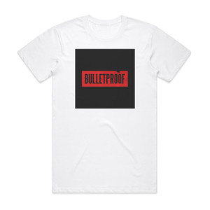 Attila Bulletproof Album Cover T-Shirt White Attila Bulletproof Album Cover T-Shirt White