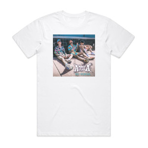 Attila Day Drinking Album Cover T-Shirt White
