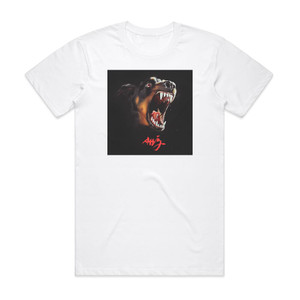 Albert Hammond Jr Ahj Album Cover T-Shirt White Albert Hammond Jr Ahj Album Cover T-Shirt White
