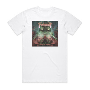 Aeternam Ruins Of Empires Album Cover T-Shirt White Aeternam Ruins Of Empires Album Cover T-Shirt White