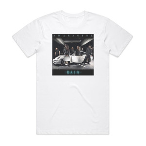 Amaranthe Rain Album Cover T-Shirt White Amaranthe Rain Album Cover T-Shirt White