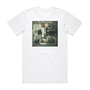 All That Remains Victim Of The New Disease Album Cover T-Shirt White All That Remains Victim Of The New Disease Album Cover T-Shirt White