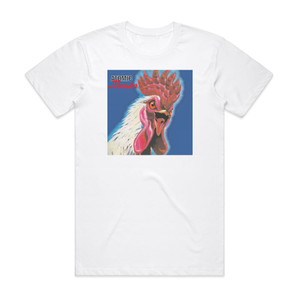 Atomic Rooster Atomic Rooster Album Cover T-Shirt White Atomic Rooster Atomic Rooster Album Cover T-Shirt White