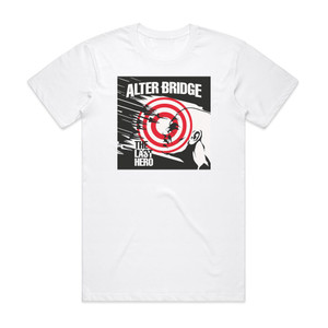 Alter Bridge The Last Hero Album Cover T-Shirt White Alter Bridge The Last Hero Album Cover T-Shirt White