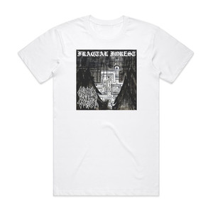 Astral Corpse Fractal Forest Album Cover T-Shirt White