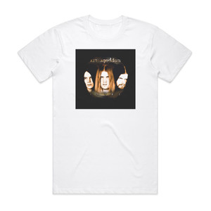 Armageddon Three Album Cover T-Shirt White
