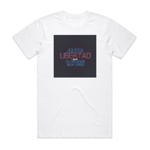 Alex Zurdo Libertad Album Cover T-Shirt White Alex Zurdo Libertad Album Cover T-Shirt White