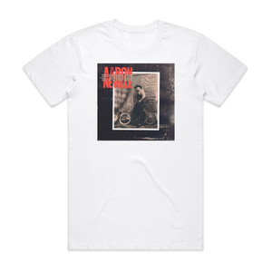 Aaron Neville The Tattooed Heart Album Cover T-Shirt White Aaron Neville The Tattooed Heart Album Cover T-Shirt White