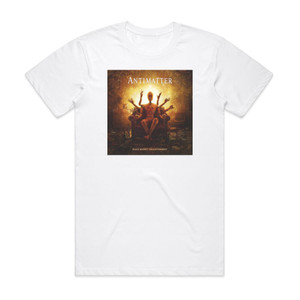 Antimatter Black Market Enlightenment Album Cover T-Shirt White Antimatter Black Market Enlightenment Album Cover T-Shirt White