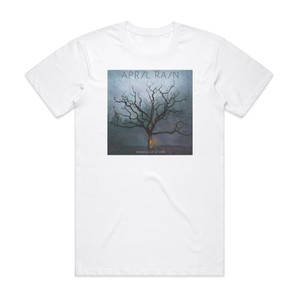 April Rain Mirror Of Ether Album Cover T-Shirt White April Rain Mirror Of Ether Album Cover T-Shirt White