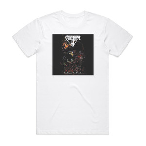 Asphyx Embrace The Death 1 Album Cover T-Shirt White Asphyx Embrace The Death 1 Album Cover T-Shirt White