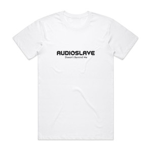 Audioslave Doesnt Remind Me Album Cover T-Shirt White Audioslave Doesnt Remind Me Album Cover T-Shirt White