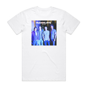 Audioslave Like A Stone Album Cover T-Shirt White Audioslave Like A Stone Album Cover T-Shirt White