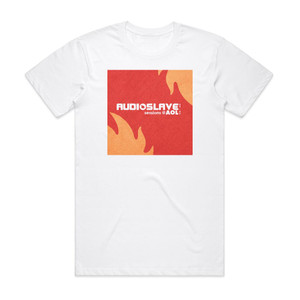 Audioslave Sessions Aol Music Album Cover T-Shirt White Audioslave Sessions Aol Music Album Cover T-Shirt White