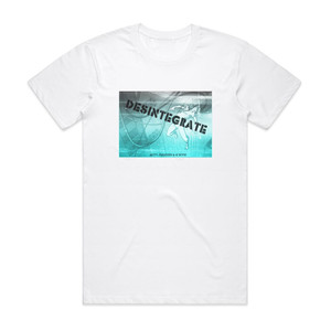 Acryl Madness Desintegrate Album Cover T-Shirt White